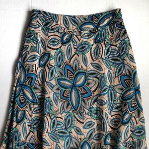 East 5th Linen Trumpet Skirt 10p